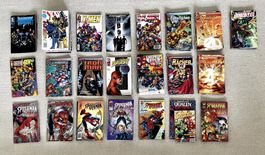 Grosse Marvel Comics Sammlung, Jahrgang 98-01, 149 Stück