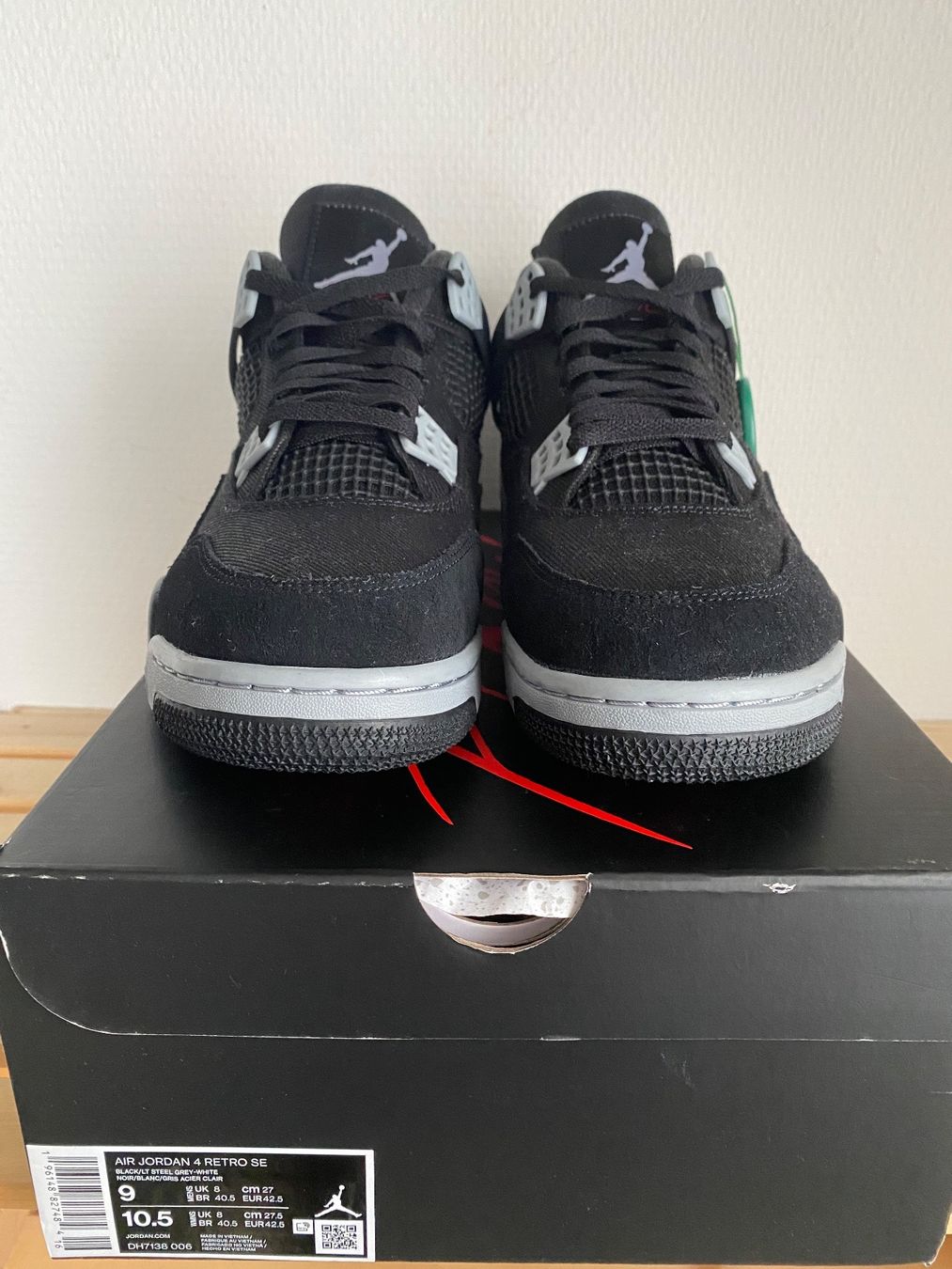 Jordan Scarpe da uomo: Jordan 4 Black Canvas / EU 42,5 – Nuovo e nell'imballaggio originale da Abtwil SG venduto da PauloDybala10 4