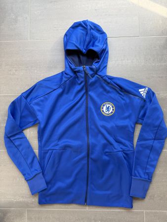 ADIDAS CHELSEA EINLAUF STADION ANTHEM JACKE, GRÖSSE M, NEU