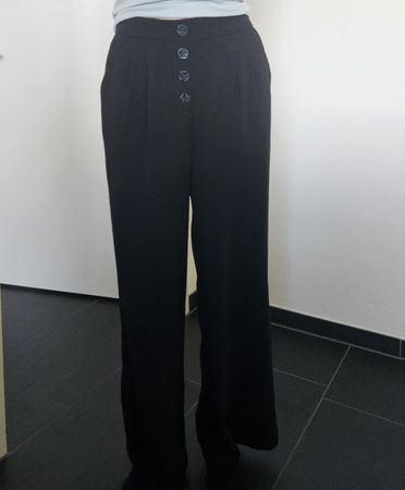 Lascana Sommerhose schwarz, Gr. 36