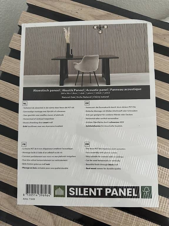 Piatti di portata: Akustikpaneele – Nuovo e nell'imballaggio originale da Rickenbach LU venduto da MaSti11 1