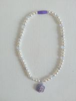 Disney Frozen Elsa Kinderkette Perlenkette Herz