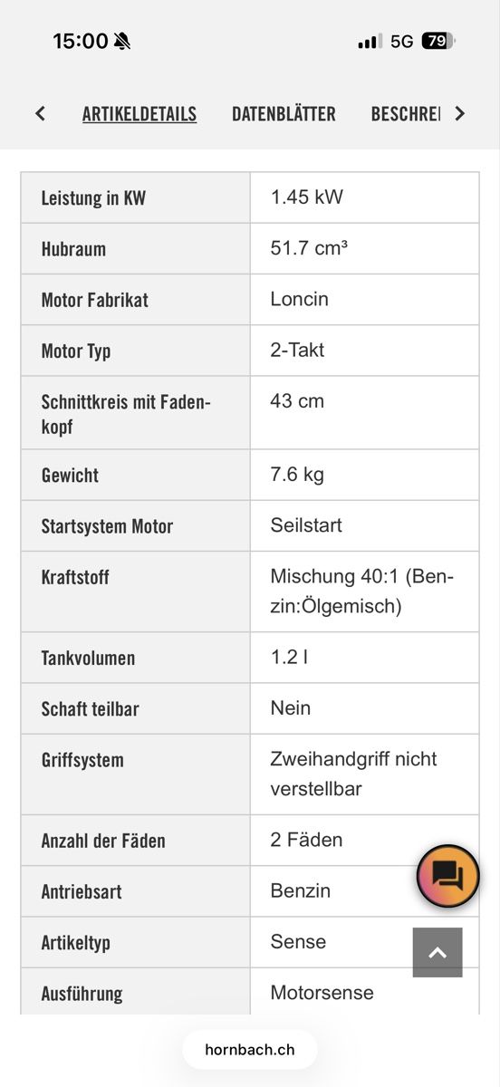 Tutti gli attrezzi: Motorsense MOS145J Zipper – Nuovo (secondo la descrizione) da Russikon venduto da gianireloop 3