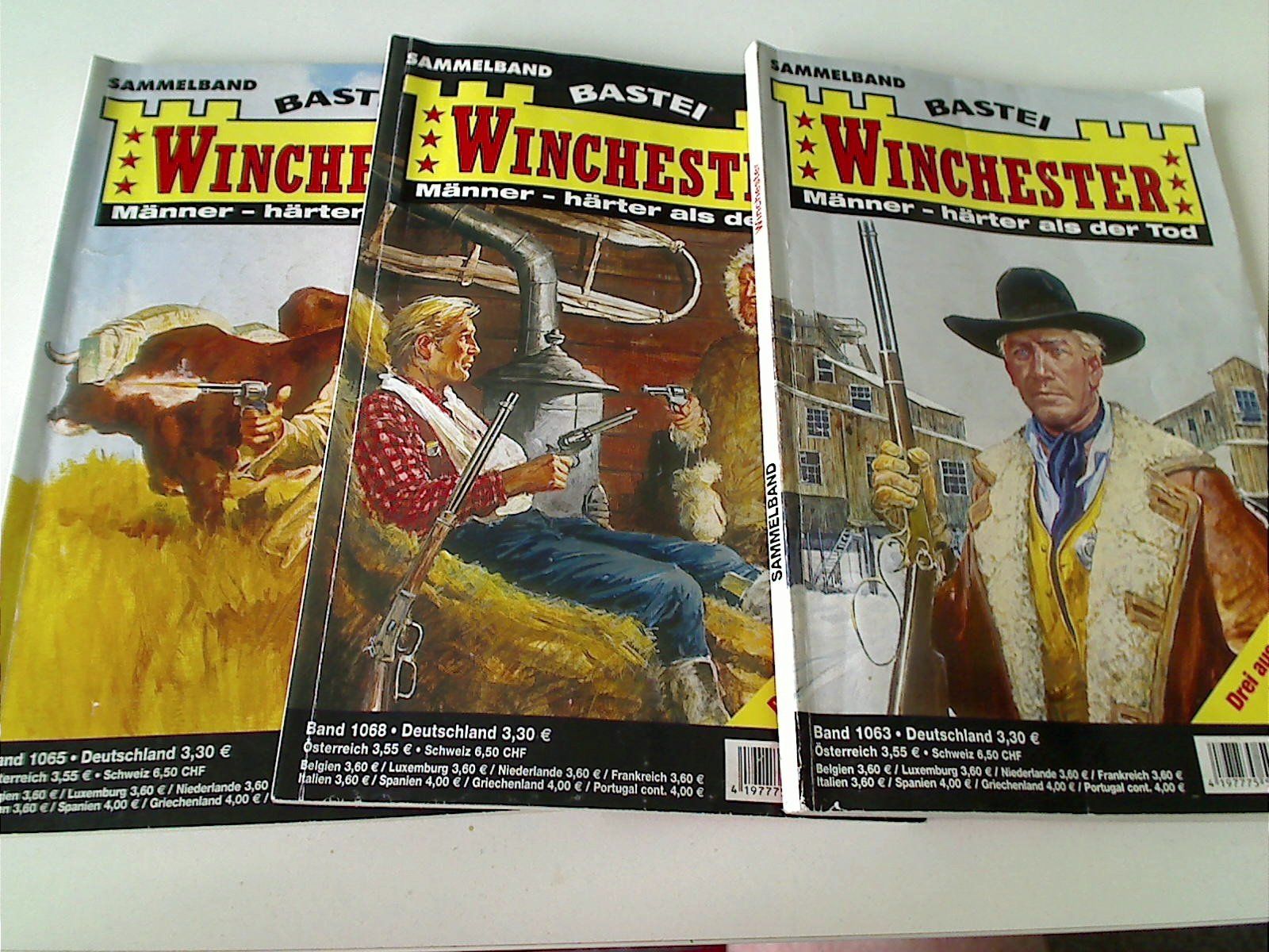Bücher: Western:Winchester Bänder – Gebraucht aus Siebnen von Western-Roman