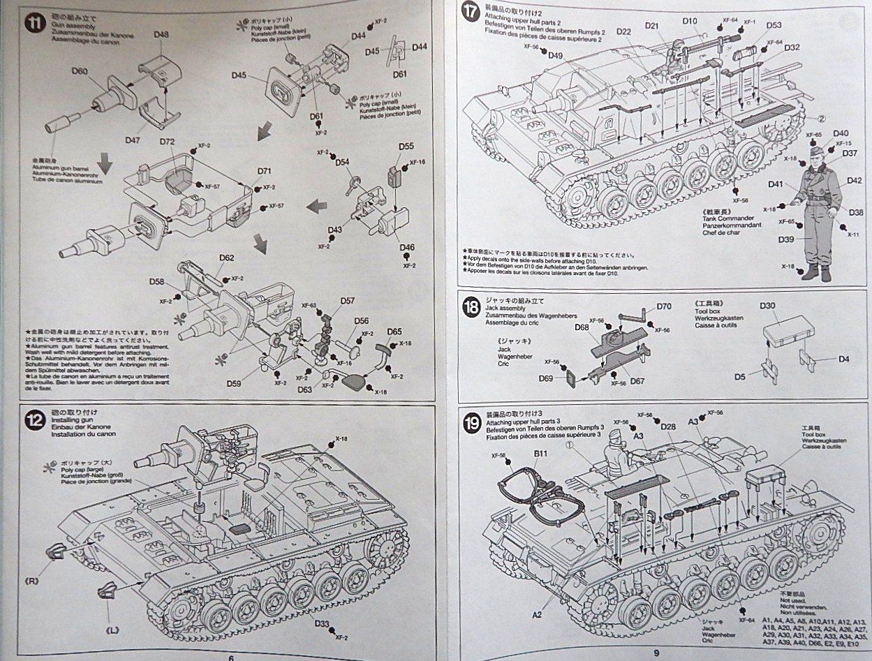 Tamiya Kit di modellismo & Modellini statici: Sturmgeschütz III Ausf. B – Usato da Neuchâtel venduto da PAB2000 3