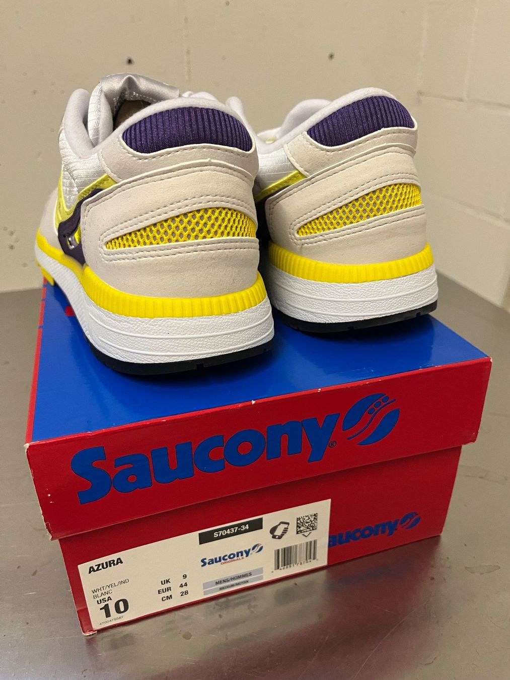 Saucony Scarpe da uomo: Saucony Azura sneaker 44 – Nuovo e nell'imballaggio originale da Zürich venduto da Ane-g 1