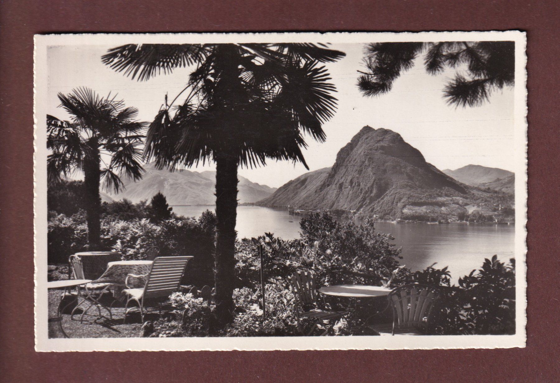 Cartoline postali: MONTE SANS SALVATORE – Usato da Pully venduto da nicecards-shop