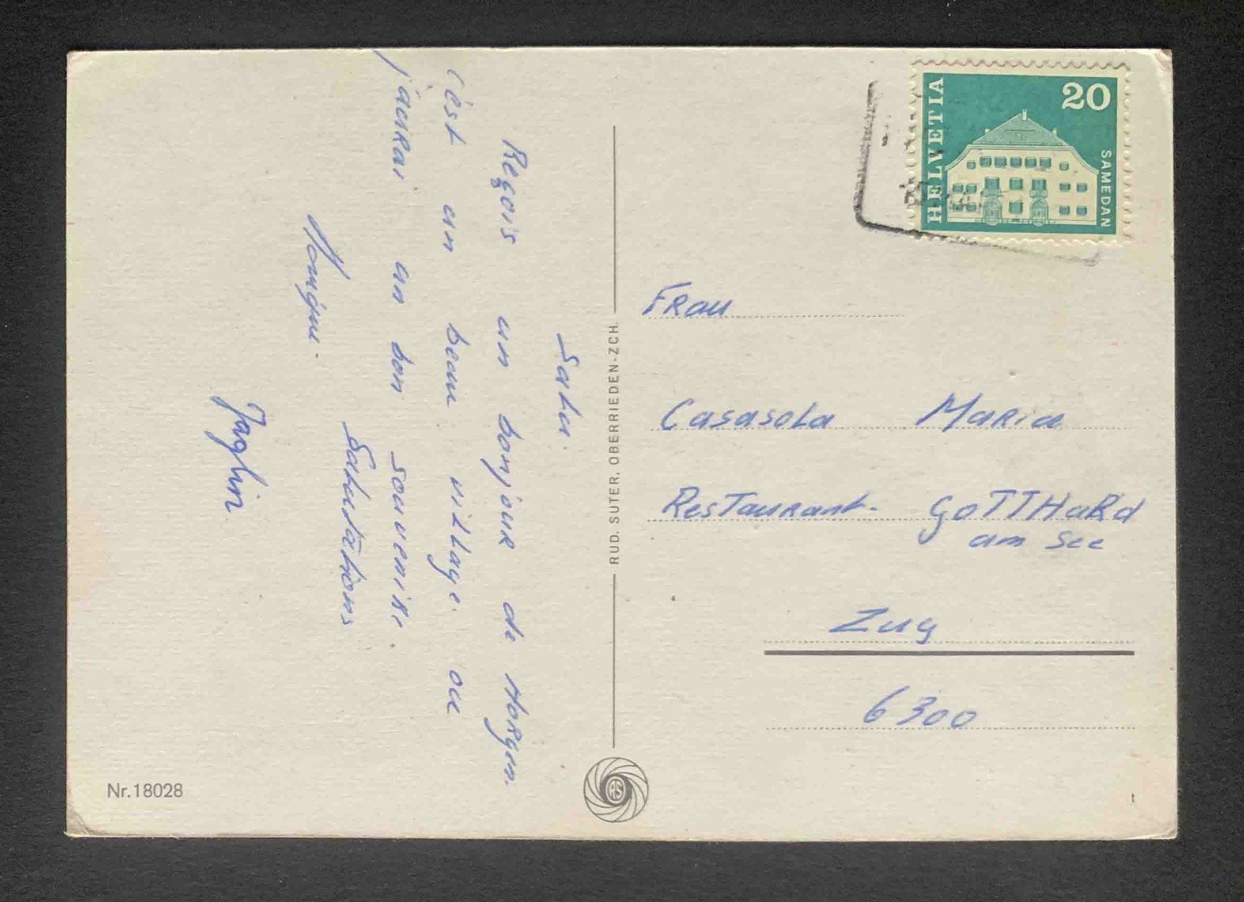 Cartes postales: AK Horgen – D'occasion à Goldau par artelier1 1