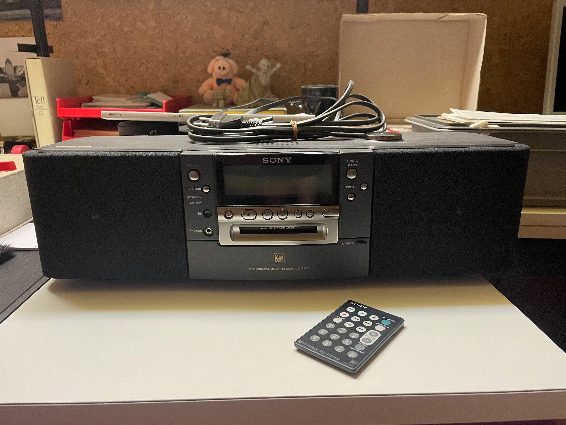 SONY Personal MiniDisc System ZS-M1, Vintage! (Gebraucht) in Zürich für ...