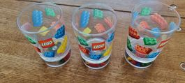 Trinkbecher Lego 3x mit echten Leogstücken drin