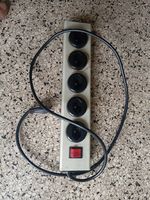 Steckdosenleiste 5-fach mit Schalter und Kabel gebraucht