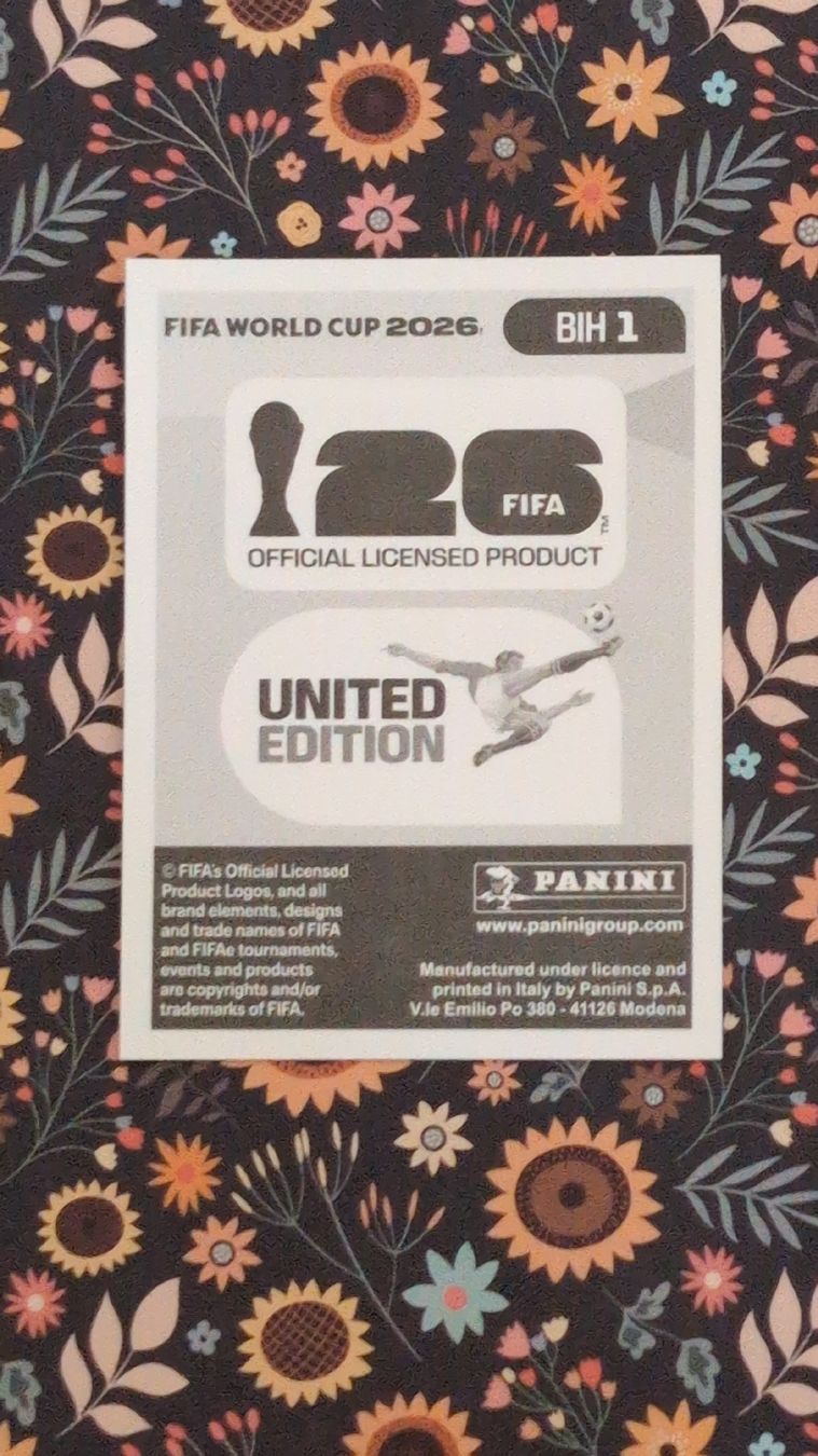 Panini Carte collezionabili: BIH 1 - PANINI - FIFA WM 2026 – Nuovo (secondo la descrizione) da Bauma venduto da tobiaskl 1
