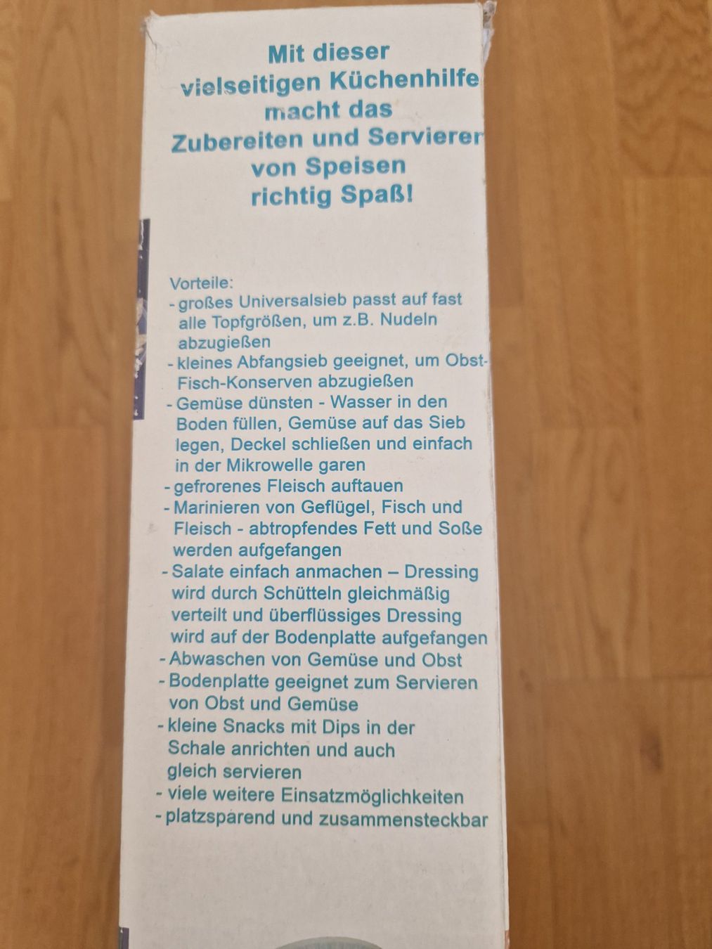 Contenitori & Simili: Multi-Küchenhilfe Set Sieb Box – Usato da Buchs venduto da sonjaja 4