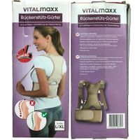 Vitalmaxx Rueckenstuetz-Guertel L/XL gebraucht mit Karton