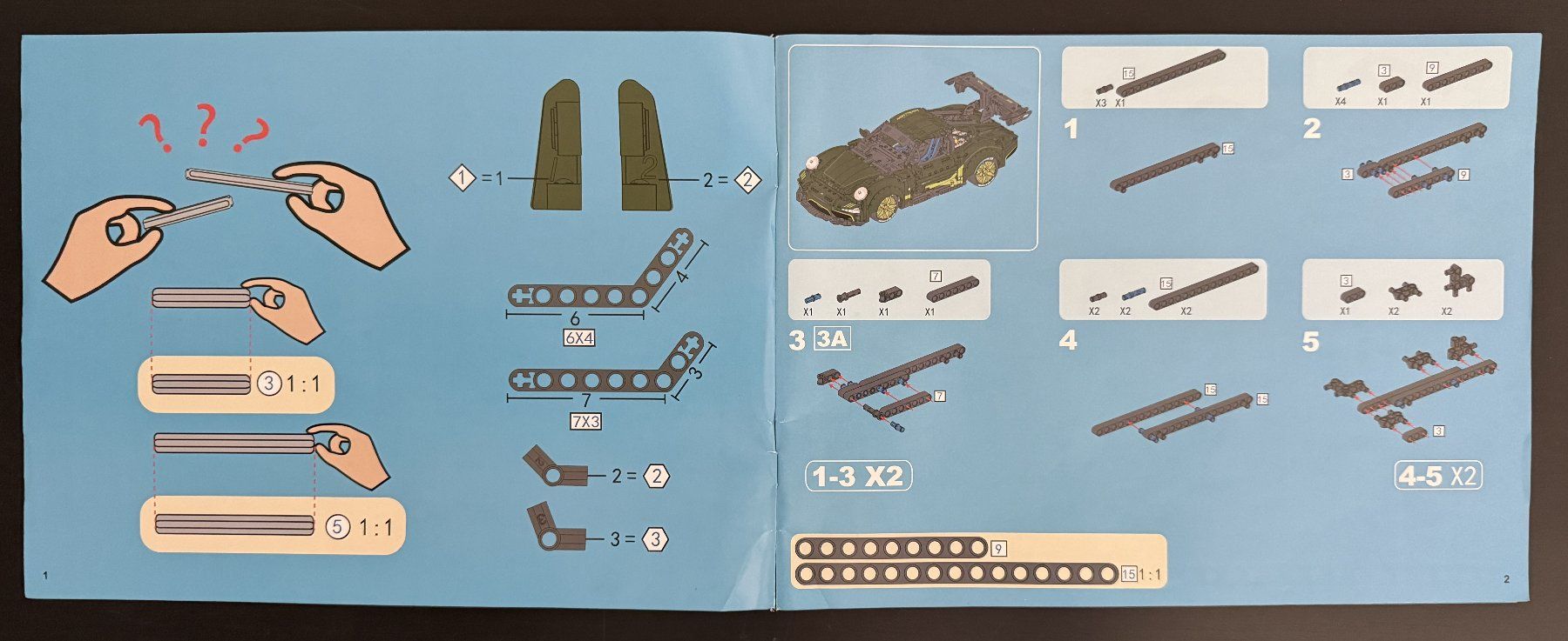 Kit di costruzioni: Porsche   Klemmbausteine -Set – Usato da Kefikon TG venduto da Maeke35 9