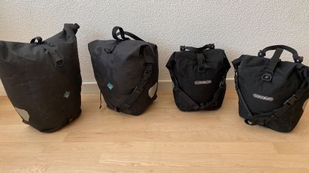 Ortlieb Fahrradtaschen Set schwarz