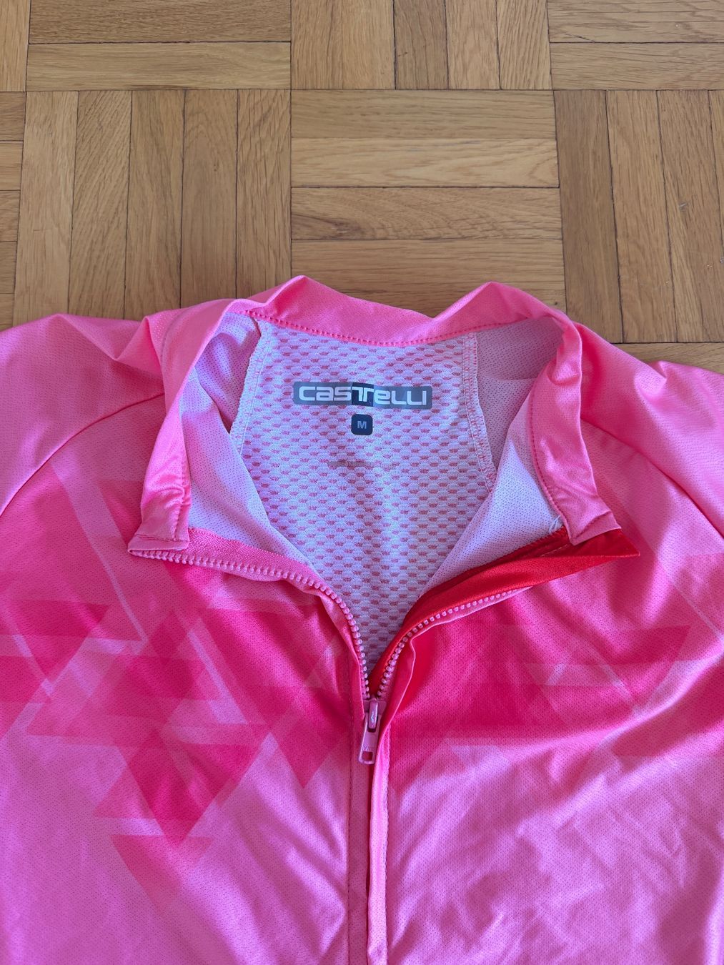 Castelli Canottiere & Pantaloni: Castelli rosso corsa jersey - pink – Usato da Zürich venduto da bias__b 2
