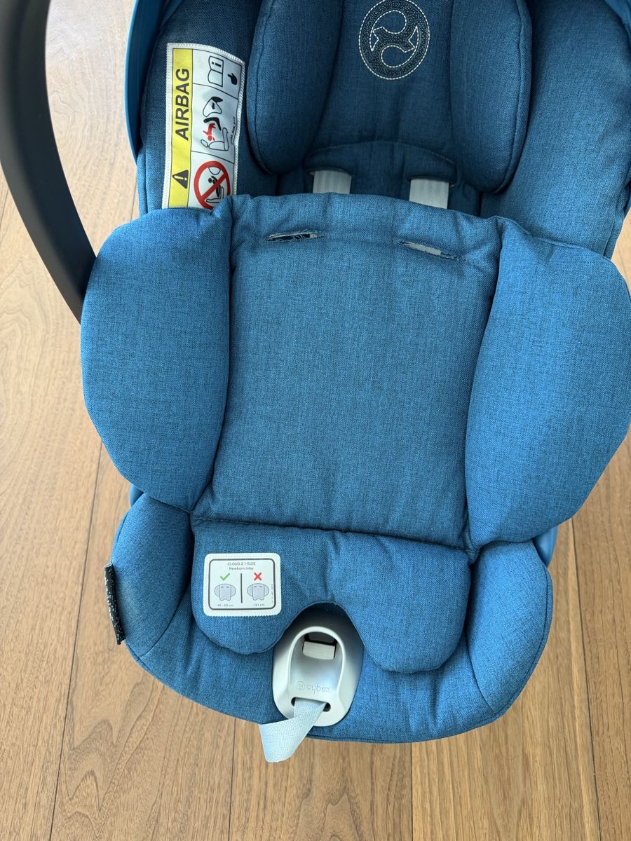 Cybex Seggiolini per auto: Cybex Cloud Z i-Size Plus, Mountain Blue-turquoise – Usato da Zürich venduto da mahin01 2