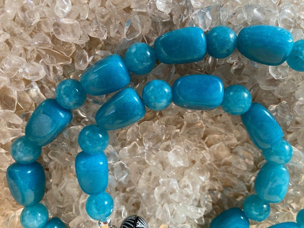 Catenine: Halskette - Jade gefärbt – Nuovo (secondo la descrizione) da Biberist venduto da tl-schmuck 3