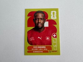 Denis Zakaria SUI 10 Schweiz Panini FIFA 2026 WM Sticker