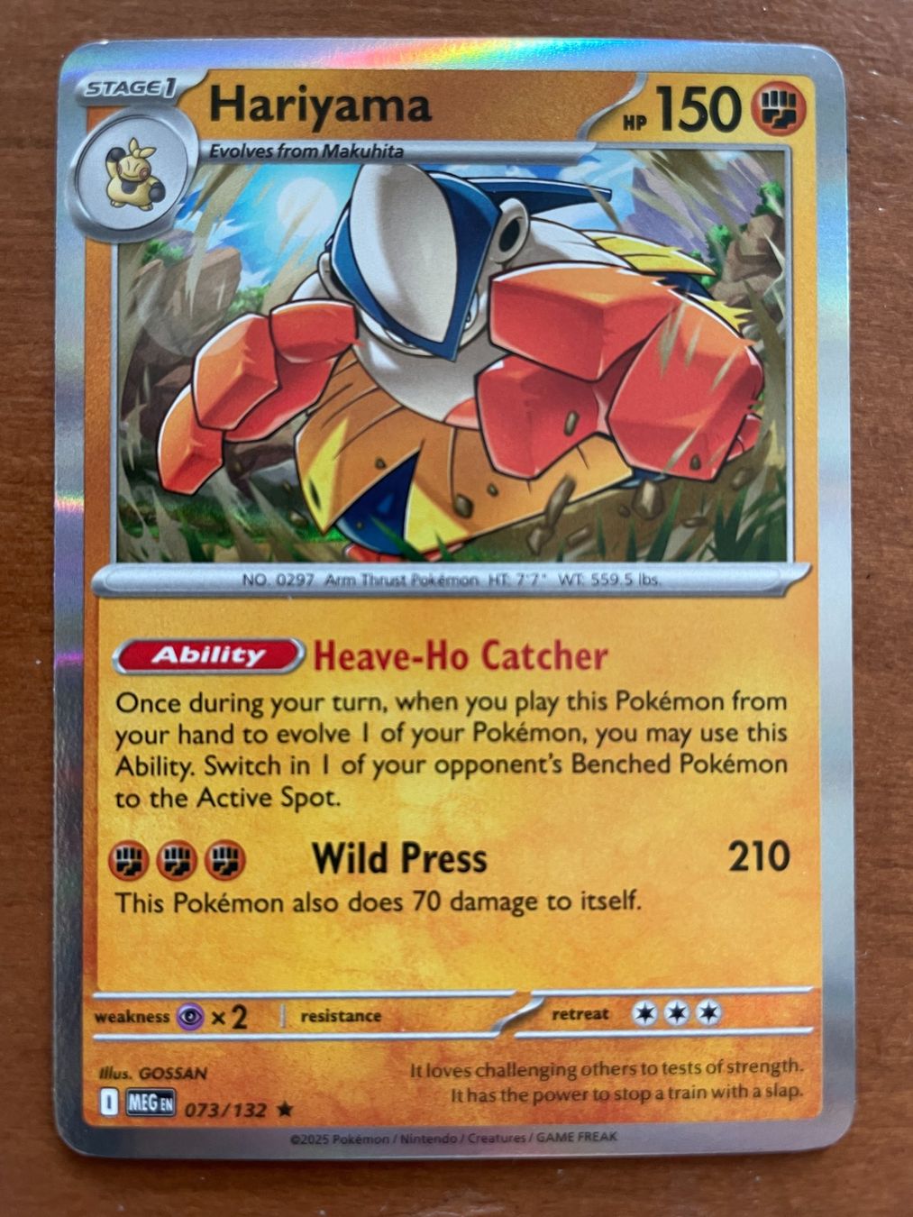 Pokémon Carte collezionabili: Pokemon Hariyama Holo (Versand gratis) – Nuovo (secondo la descrizione) da Chur venduto da Angerson