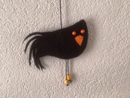 Süsser Filz Rabe Deco