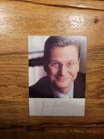 Autogrammkarte Guido Westerwelle