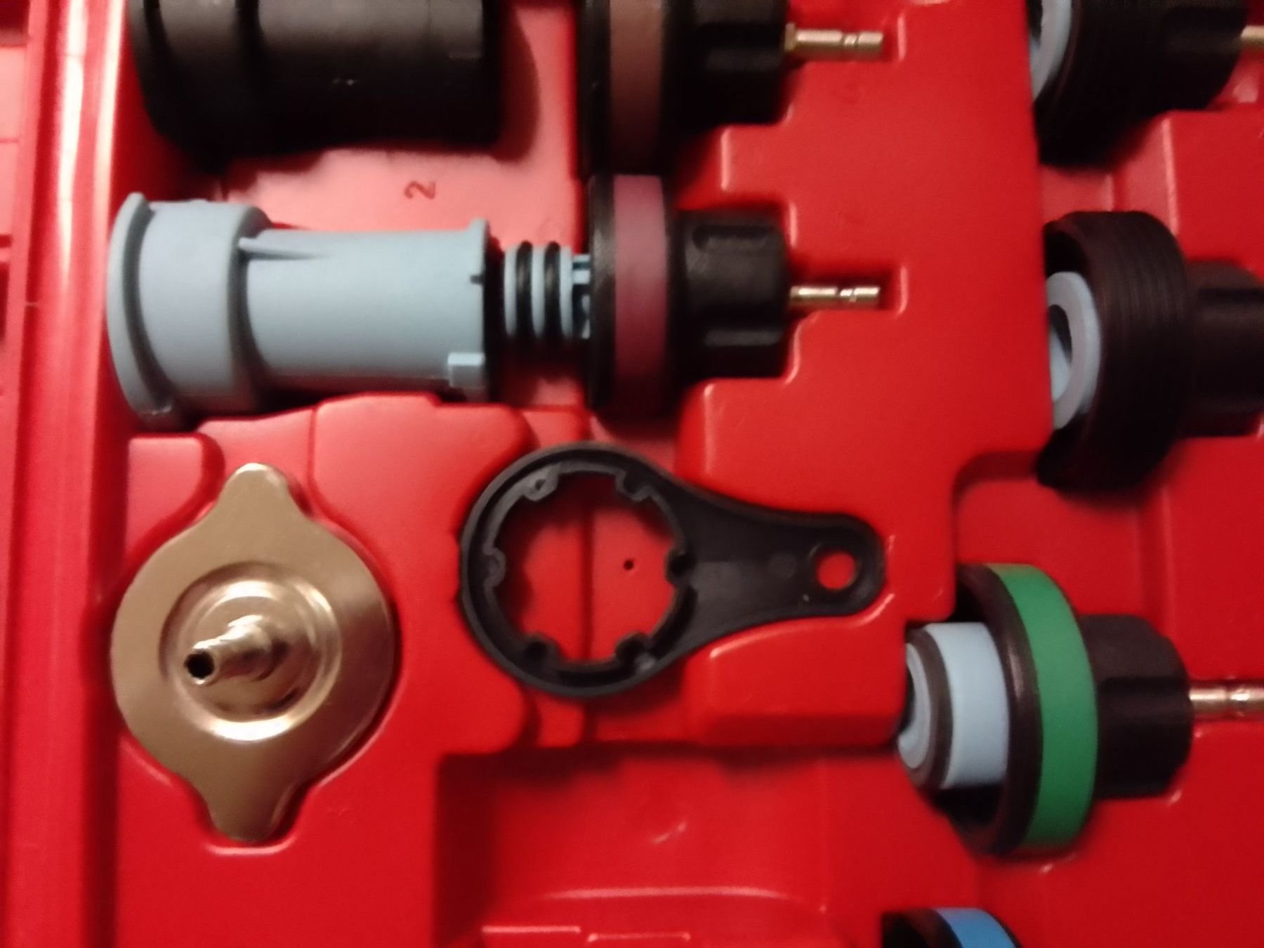 Alle Werkzeuge: 18  TEILIG/KÜHLER ABPRESS TESTER – Neu und originalverpackt aus OBERSTETTEN von simba0810 1