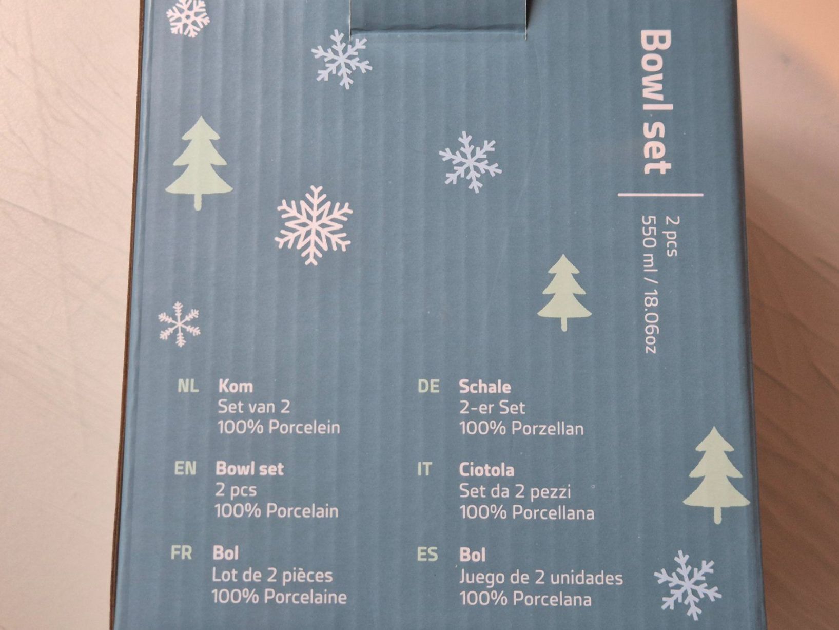Bicchieri: Bowl set 2 Stk mit Wintermotiv Neu – Nuovo e nell'imballaggio originale da Seewen SZ venduto da SuperpumaDisplayTeam 3