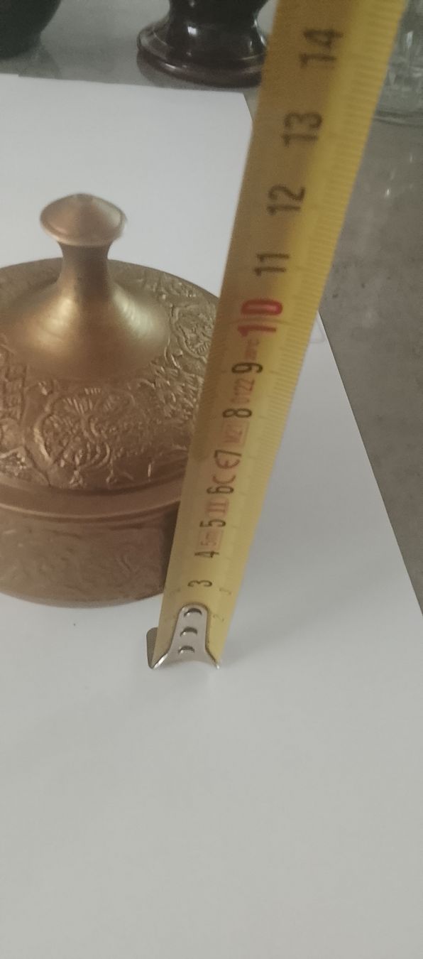 Coupes: Messing Schale mit Deckel Verziert  – D'occasion à Oberriet SG par snj_bjb7 1