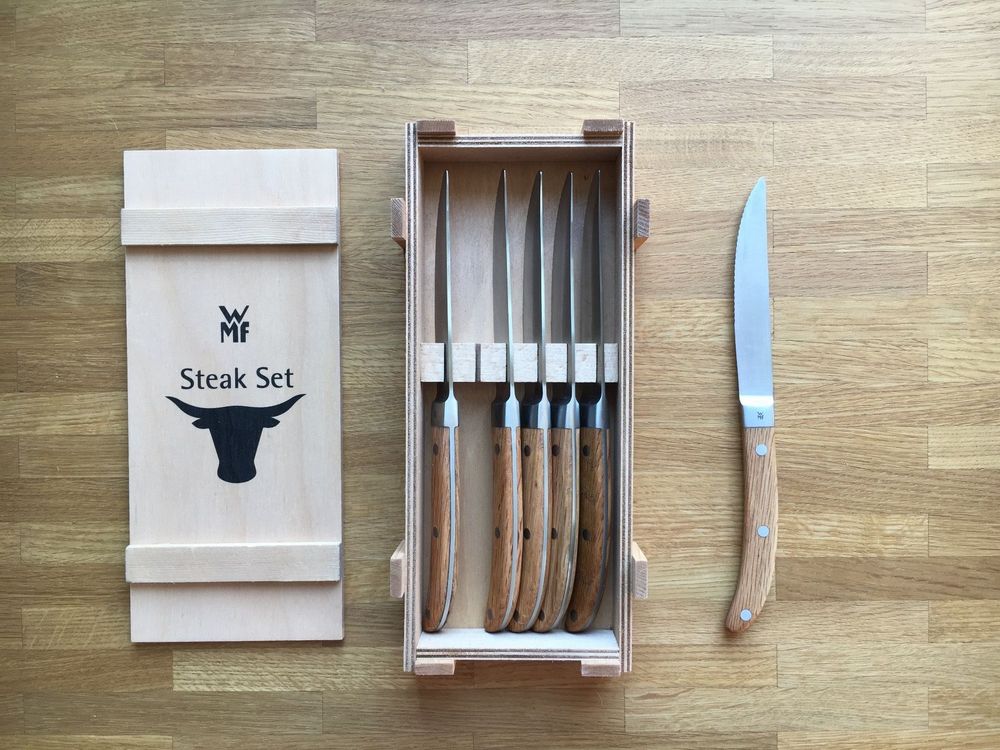 WMF SteakmesserSet «Ranch» 6teilig Kaufen auf Ricardo