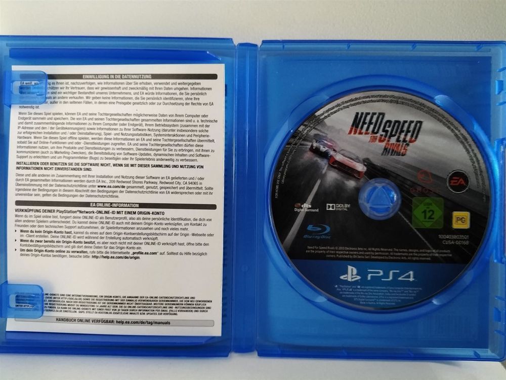 NFS Need for Speed Rivals (PS4) | Kaufen auf Ricardo