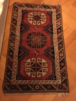 Alter vintage Kelim/Kilim Teppich, handgeknüpft und original