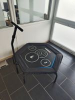 Fitness Trampolin Hammer mit Haltestange 
