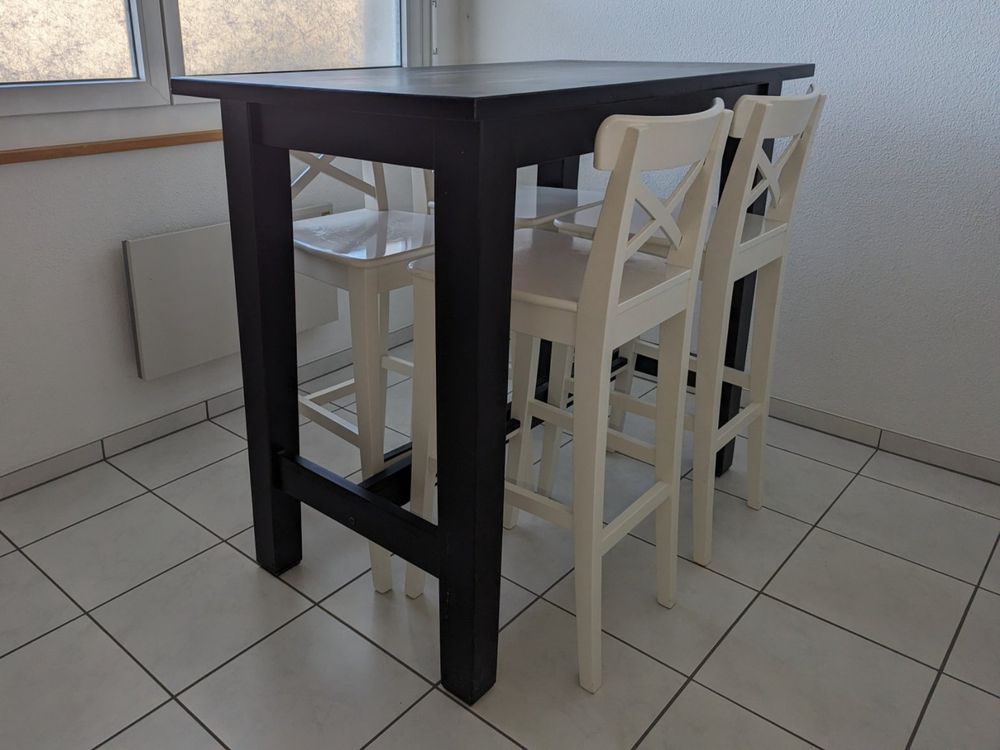 IKEA Bartisch mit 4 Stühlen Kaufen auf Ricardo