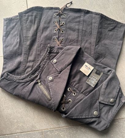 Harley-Davidson Damen Weste schwarz Grösse L gebraucht
