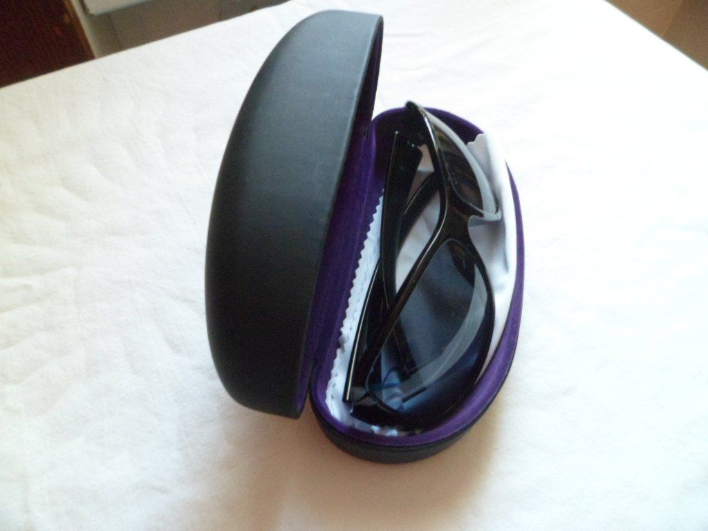 Brillen & Gläser: Schwarze Sonnenbrille SP mit Etui & Tuch – Gebraucht aus Schöftland von rennsenn 1