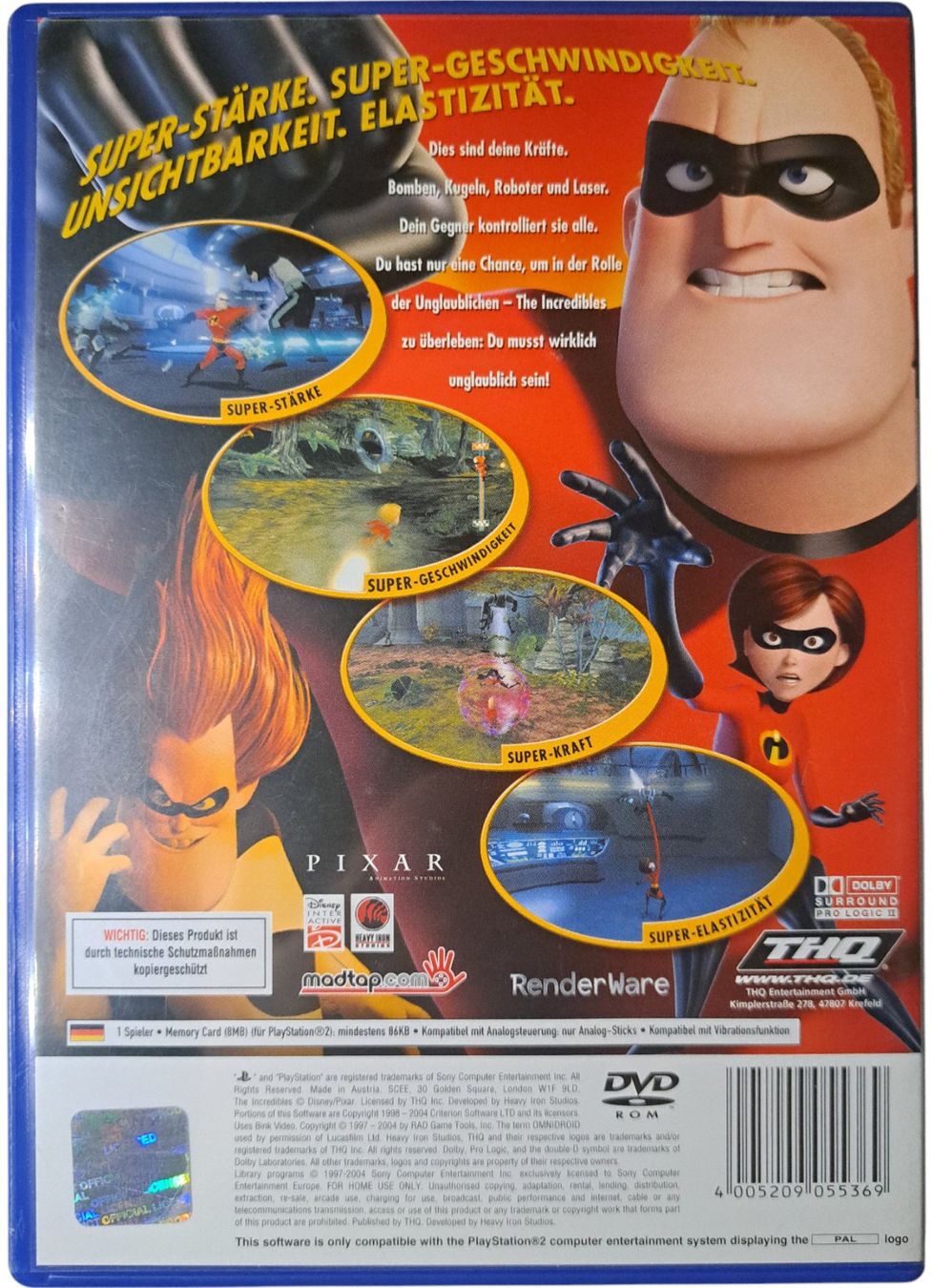 Giochi: Die Unglaublichen (Playstation 2/PS2) – Usato da Balgach venduto da Wasnwasn 1