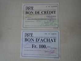 2 Gutscheine Librairie Payot Buchhandlung über CHF 138.20
