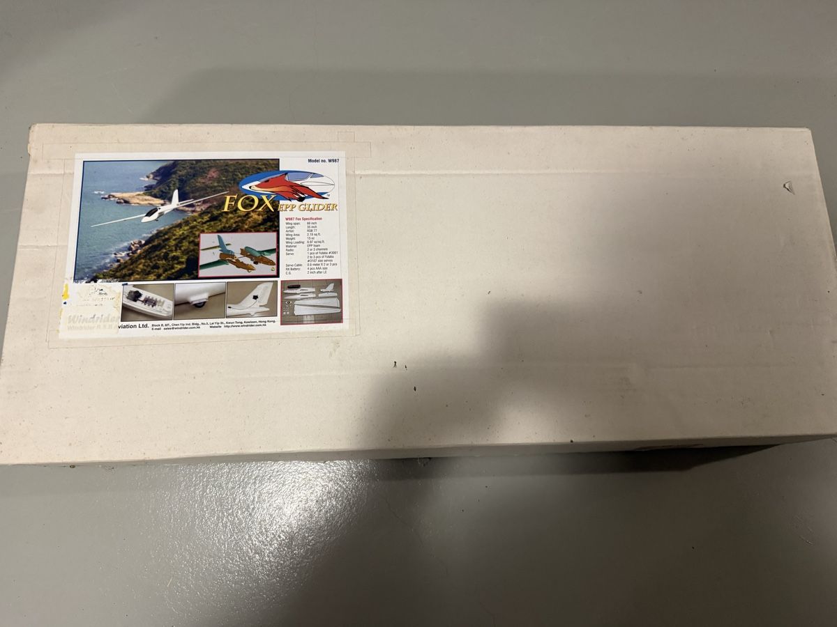 RC Modellbau: Fox EPP Glider – Neu und originalverpackt aus Koppigen von Ktiger0