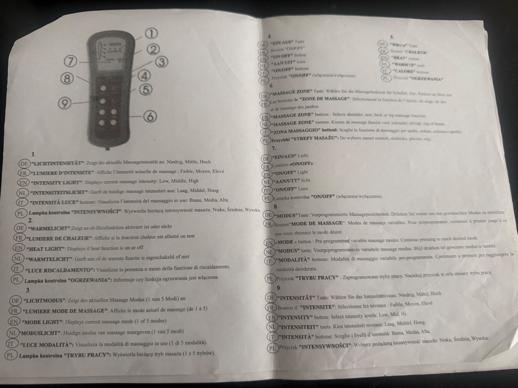 Poltrone: Massagesessel mit Hocker Echt Leder gebraucht – Usato da Zürich venduto da EDKUBI007 3