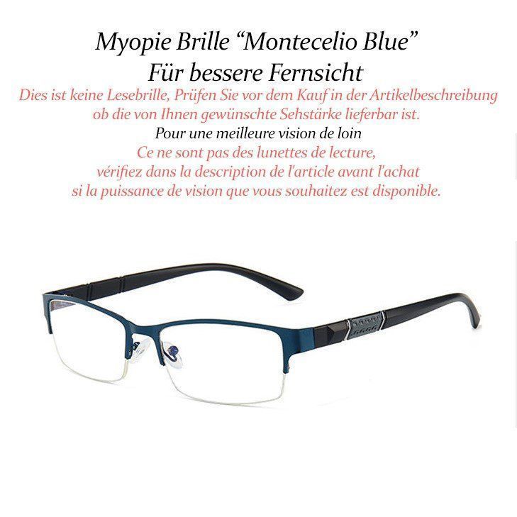 Occhiali & Lenti: Fernsichtbrille Montecelio A blue  -1.0 -1.5 – Nuovo e nell'imballaggio originale da Pfäffikon SZ venduto da ANNAPURNA8091