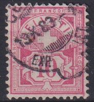 63x) Wertziffer mit Sackstempel, sehe Scan