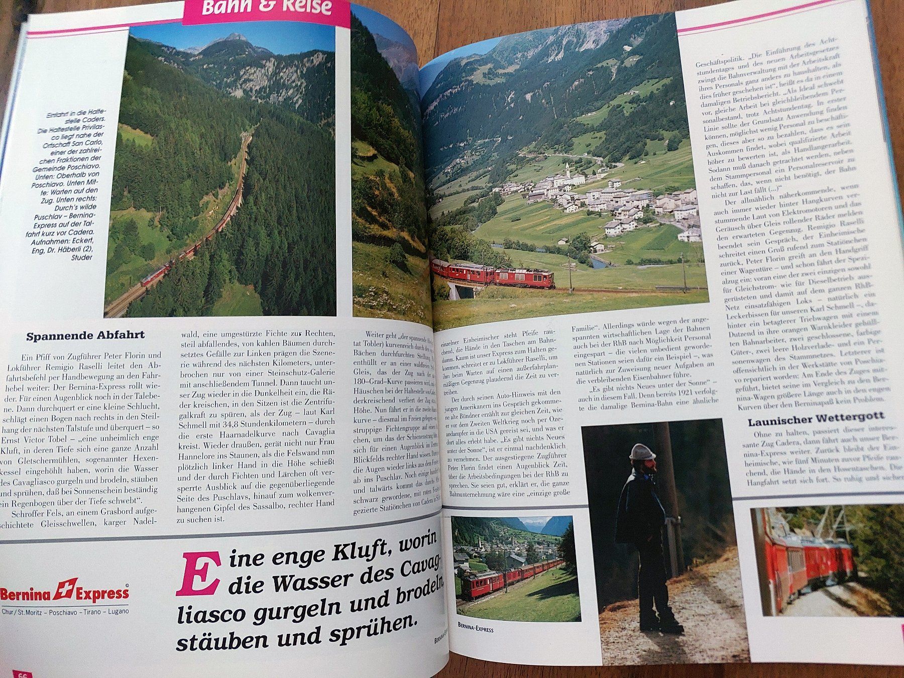 Revues & Magazines: Eisenbahn-Kurier - EK-Special Bernina-Express – D'occasion à Schönenwerd par Steidi 4