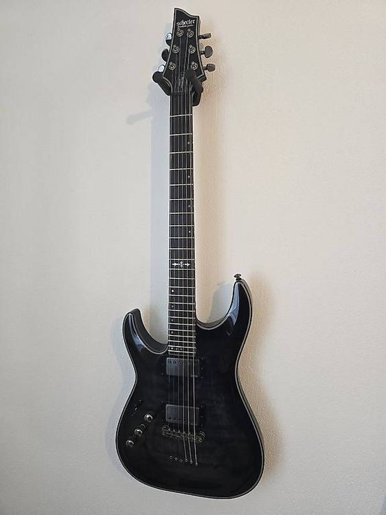 Schecter Strumenti musicali: Schecter Hellraiser Hybrid (Linkshänder) - Schwarz – Usato da Hünenberg venduto da gonz_indie 1