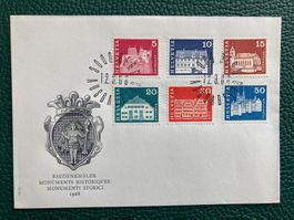 FDC Baudenkmäler III 1966