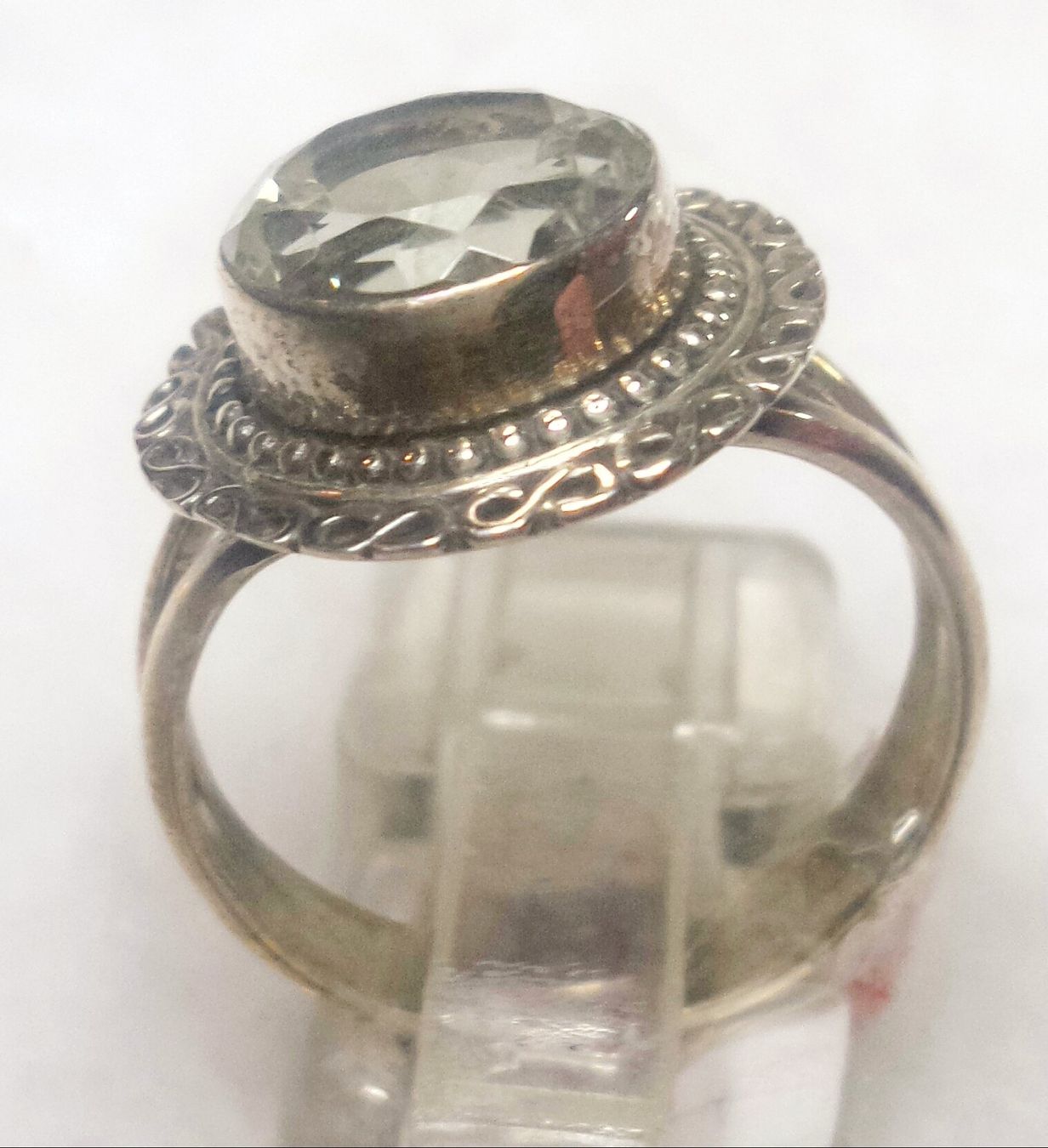 Anelli: Prasiolith Silber Ring – Nuovo (secondo la descrizione) da Zürich venduto da adriben 7