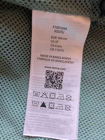 Kinder Regenjacke Reima 