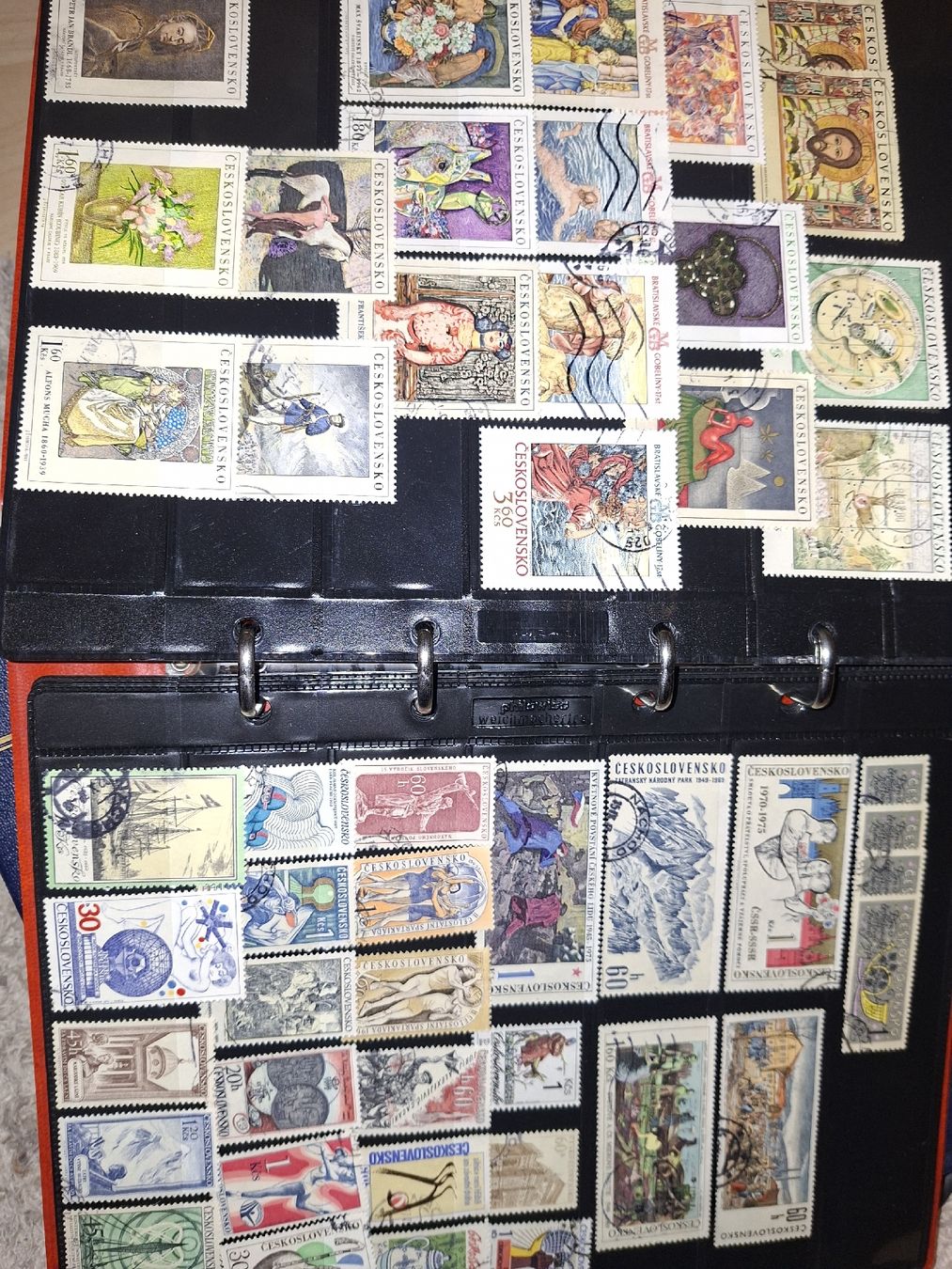 Tous les timbres: Briefmarkensammlung Tschechien  – D'occasion à Balgach par SIMEON27 5
