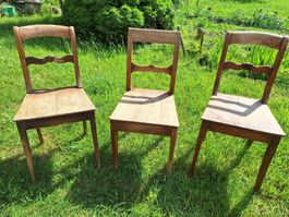 3 nostalgische Stühle